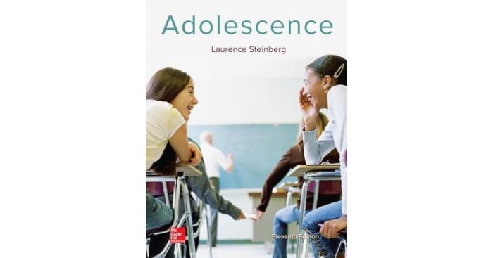Adolescence 12th edition by laurence steinberg