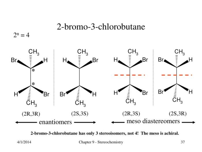 S 1 bromo 1 chlorobutane
