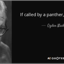 Ogden nash